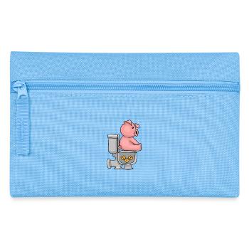 Tirelire tirelire - Trousse - bleu clair - Devant
