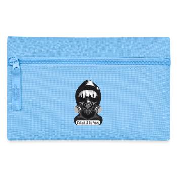 Masque à gaz - Trousse - bleu clair - Devant
