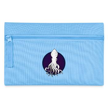 Poulpe blanc - Trousse - bleu clair - Devant