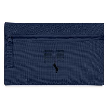 Cat musical notes kitten animal gift - Pencil Case - light blue - Front