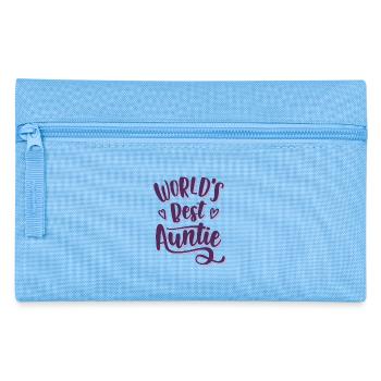 Best Aunt Ever - For the dearest aunt in the world - Pencil Case - light blue - Front