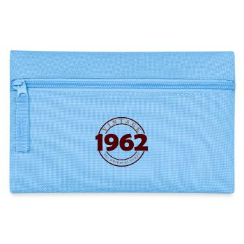 Timbre original vintage de 1962 - Trousse - bleu clair - Devant