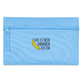 Das Ist Mein Bananen Kostüm Karneval Party Banane - Federtasche - Hellblau - Vorne