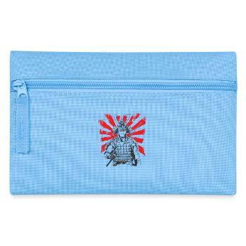 Samouraï épée Samouraï guerrier avec armure - Trousse - bleu clair - Devant