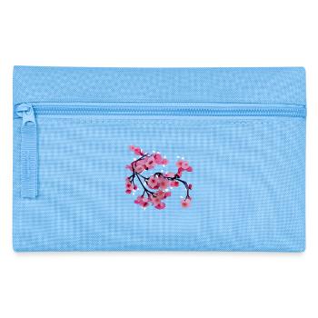 Branche de cerisier en fleurs de cerisier sakura japonais - Trousse - bleu clair - Devant
