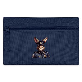 Police des lapins - Trousse - bleu clair - Devant