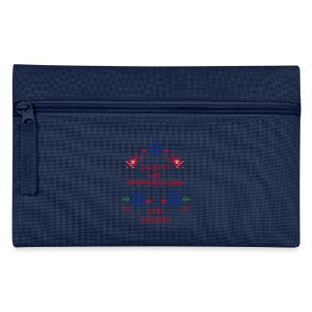 Gingerbread Advent - Pencil Case - light blue - Front