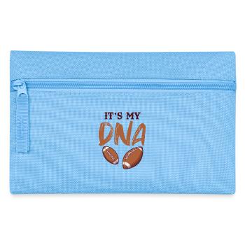 Footballeur C’est mon ADN Rugby Football - Trousse - bleu clair - Devant