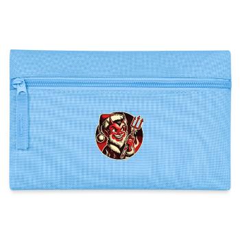 Petit Père Noël Satan Claus - Trousse - bleu clair - Devant