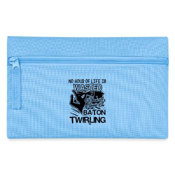 Baton Twirling Spent Time For Baton Twirling - Pencil Case - light blue - Front