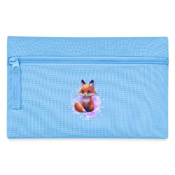 kleiner Fuchs - Federtasche - Hellblau - Vorne