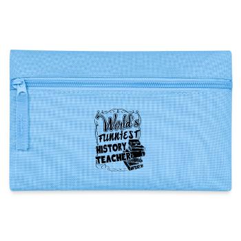 World's Funniest History Teacher - Pencil Case - light blue - Front