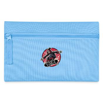 Grim Reaper Skateboarder fait des figures Skateboard - Trousse - bleu clair - Devant