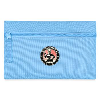 Cool punk woman with thumbs up - Pencil Case - light blue - Front
