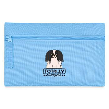 Totally Hairifying Pekingese - Pencil Case - light blue - Front