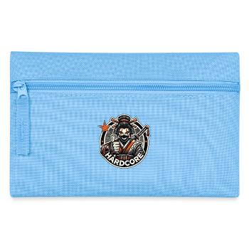 Japan Hardcore Samurai Geisha - Federtasche - Hellblau - Vorne
