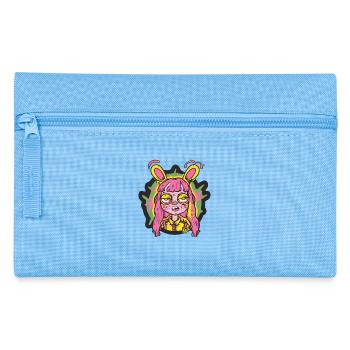 Ein seltsamer Hase - Federtasche - Hellblau - Vorne