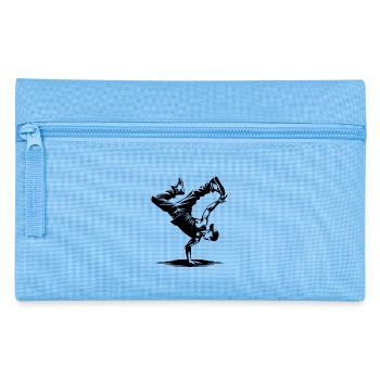 Breakdance - Federtasche - Hellblau - Vorne