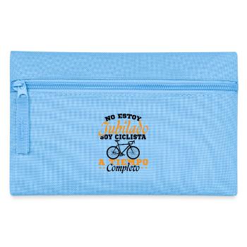 I'm a Full-Time Cyclist - Pencil Case - light blue - Front