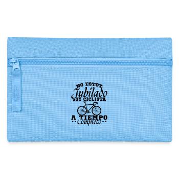 I'm a Full-Time Cyclist - Pencil Case - light blue - Front