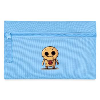 Voodoo Gingerbread Doll - Pencil Case - light blue - Front