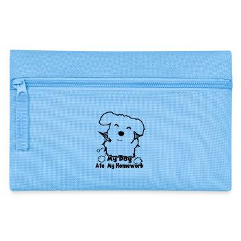 My Norwich Terrier Ate my Homework - Pencil Case - light blue - Front