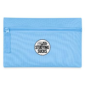 Learning is stupid - Pencil Case - light blue - Front