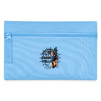 Proud Owner of a Border Collie - Pencil Case - light blue - Front