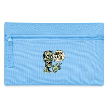 Happy Zombie: Welcome Back - Pencil Case - light blue - Front