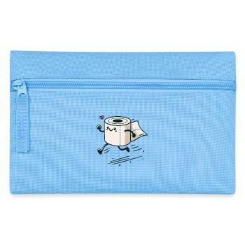 Papier toilette d’urgence rapide - Trousse - bleu clair - Devant