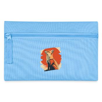 Fuchs - Federtasche - Hellblau - Vorne
