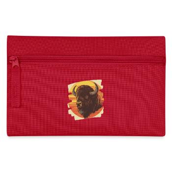 Bison Rétro - Trousse - rouge - Devant