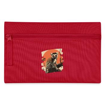 Lemur - Pencil Case - red - Front