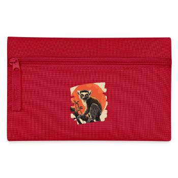 Lemur - Pencil Case - red - Front