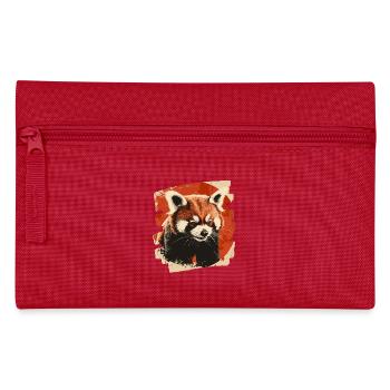 Petit panda - Trousse - rouge - Devant