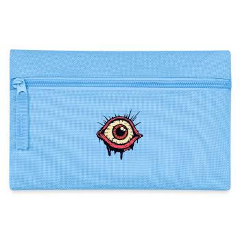 Eerie, hypnotic and awake, the eye - Pencil Case - light blue - Front