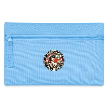 Abandon all hope, Dante in hell - Pencil Case - light blue - Front