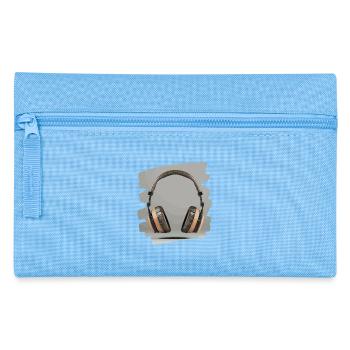 Headphones - Pencil Case - light blue - Front
