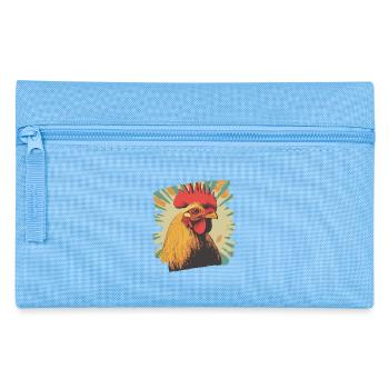 Rooster - Pencil Case - light blue - Front
