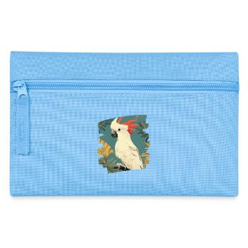 Kakadu - Federtasche - Hellblau - Vorne