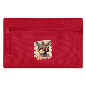 Esel - Federtasche - Rot - Vorne