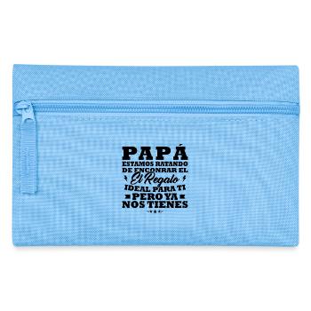 Dad, I've tried to find you the best gift - Pencil Case - light blue - Front