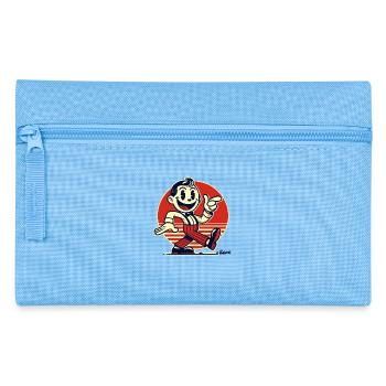 Retro cartoon man in vintage style - Pencil Case - light blue - Front