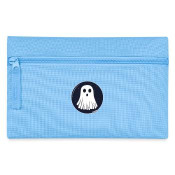 Sweet Haunted Ghost in the Night Sky - Pencil Case - light blue - Front
