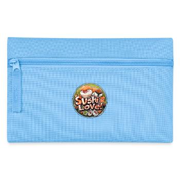 Sushi Love : Funny Japan Sushi Design - Trousse - bleu clair - Devant