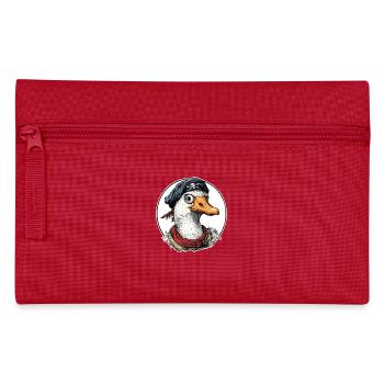 Lustiges Abenteuer: Piraten Gans - Federtasche - Rot - Vorne