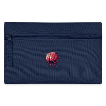 Brain with cracks – power of the mind - Pencil Case - light blue - Front