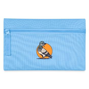 Colombe cool avec casquette de baseball dans le style de la rue - Trousse - bleu clair - Devant