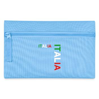 ITALY team supporter football - Pencil Case - light blue - Front