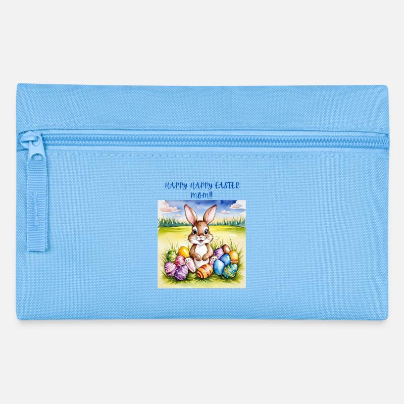 HAPPY HAPPY EASTER - Pencil Case - light blue